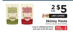 ShopRite Skinny Pasta offer