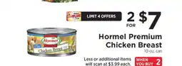 ShopRite Hormel Premium Chicken Breast offer