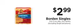 ShopRite Borden Singles offer
