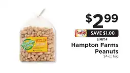 ShopRite Hampton Farms Peanuts offer
