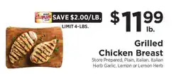 ShopRite Grilled Chicken Breast offer