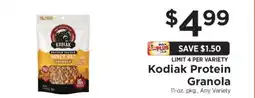 ShopRite Kodiak Protein Granola offer