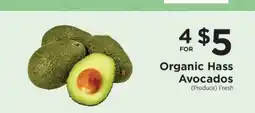ShopRite Organic Hass Avocados offer
