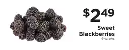 ShopRite Sweet Blackberries offer