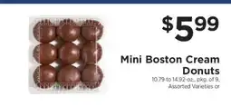 ShopRite Mini Boston Cream Donuts offer