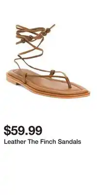 TJ Maxx Leather The Finch Sandals offer