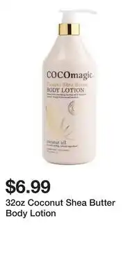TJ Maxx 32oz Coconut Shea Butter Body Lotion offer