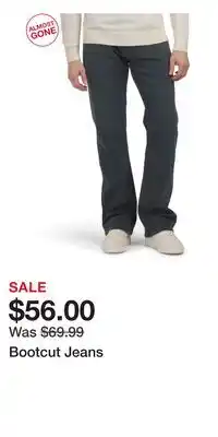 TJ Maxx Bootcut Jeans offer