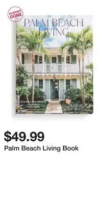 TJ Maxx Palm Beach Living Book offer