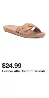 TJ Maxx Leather Alta Comfort Sandals offer