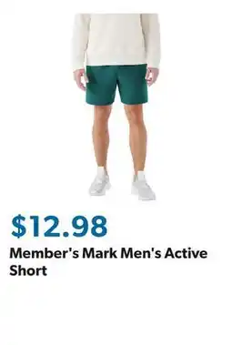 Sam's Club Member's Mark Men's Active Short offer