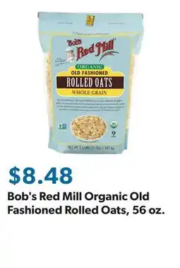 Sam's Club Bob's Red Mill Organic Old Fashioned Rolled Oats, 56 oz offer