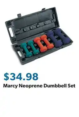 Sam's Club Marcy Neoprene Dumbbell Set offer