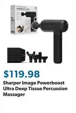 Sam's Club Sharper Image Powerboost Ultra Deep Tissue Percussion Massager offer