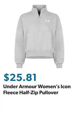 Sam's Club Under Armour Women's Icon Fleece Half-Zip Pullover offer