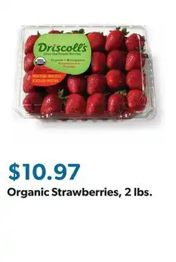 Sam's Club Organic Strawberries, 2 lbs offer
