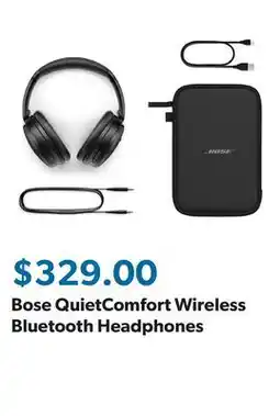 Sam's Club Bose QuietComfort Wireless Bluetooth Headphones offer