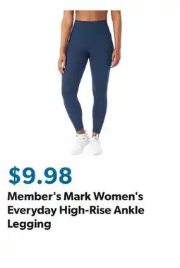 Sam's Club Member's Mark Women's Everyday High-Rise Ankle Legging offer