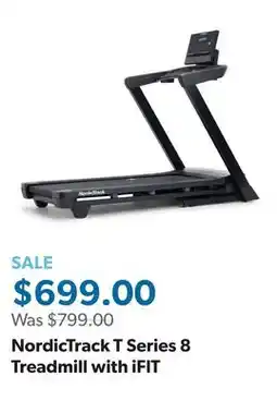 Sam's Club NordicTrack T Series 8 Treadmill with iFIT offer