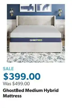 Sam's Club GhostBed Medium Hybrid Mattress offer