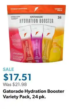 Sam's Club Gatorade Hydration Booster Variety Pack, 24 pk offer