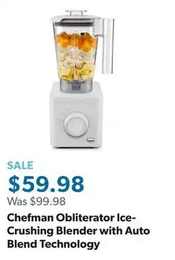 Sam's Club Chefman Obliterator Ice-Crushing Blender with Auto Blend Technology offer
