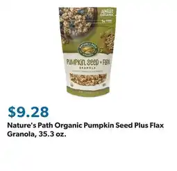 Sam's Club Nature's Path Organic Pumpkin Seed Plus Flax Granola, 35.3 oz offer