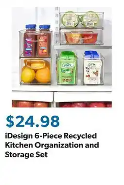 Sam's Club iDesign 6-Piece Recycled Kitchen Organization and Storage Set offer