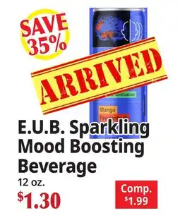 Ocean State Job Lot E.U.B. Sparkling Mood Boosting Beverage offer