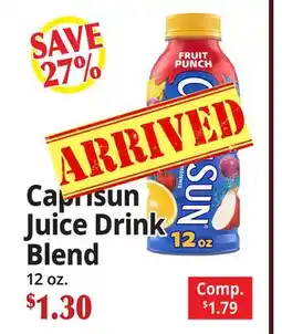 Ocean State Job Lot Caprisun Juice Drink Blend offer