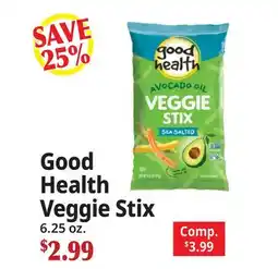 Ocean State Job Lot Good Health Veggie Stix offer