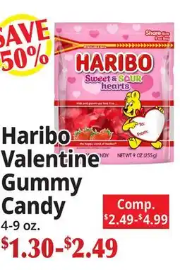 Ocean State Job Lot Haribo Valentine Gummy Candy offer