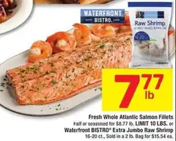 Albertsons Fresh Whole Atlantic Salmon Fillets offer