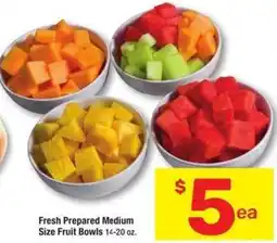 Albertsons Fresh Prepared Medium Size Fruit Bowls offer
