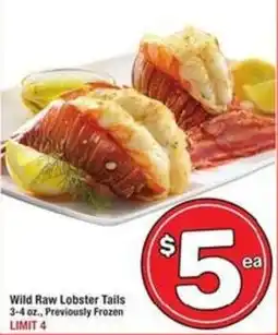 Albertsons Wild Raw Lobster Tails offer