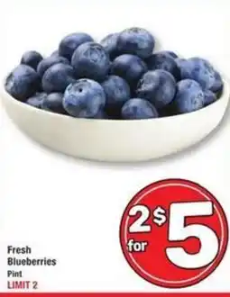Albertsons Fresh Blueberries offer