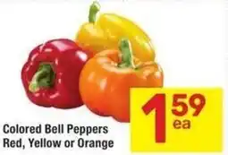 Albertsons Colored Bell Peppers Red, Yellow or Orange offer