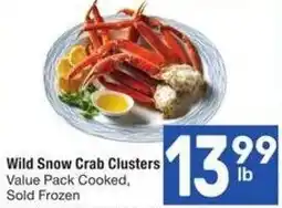 Albertsons Wild Snow Crab Clusters offer