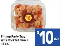 Albertsons Shrimp Party Tray With Cocktail Sauce offer
