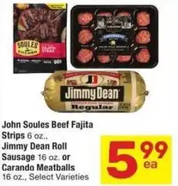 Albertsons John Soules Beef Fajita Strips offer