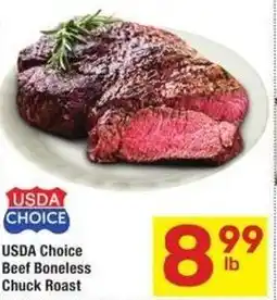 Albertsons USDA Choice Beef Boneless Chuck Roast offer