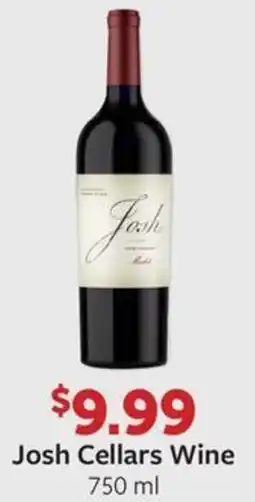 Fareway Josh Cellars Wine offer