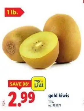 Gold kiwis