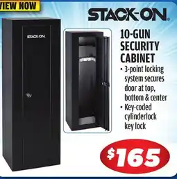Big 5 Stack-On 10 Gun Security Cabinet offer