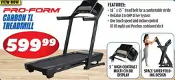 Big 5 ProForm Carbon TL Treadmill offer