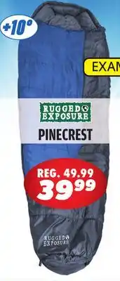 Big 5 Rugged Exposure Pinecrest +10° Mummy Bag offer