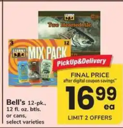 Safeway Bell's 12-pk offer