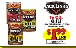 Ollie's JACK LINKS CHALI offer