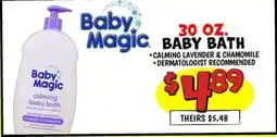 Ollie's BABY BATH CALMING offer