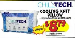 Ollie's CHILLTECH COOLING KNIT BED PILLOW offer